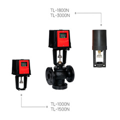 Электропривод E-DRIVE-TL 24V (для клапанов TL-2V,TL-3V), TAFLINE, аналоговый
