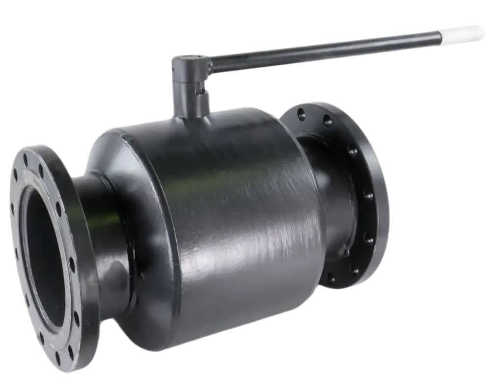 Кран шаровой стальной для теплоснабжения стандартнопроходной TAFLINE DN25 PN16 фланцевый с рукояткой