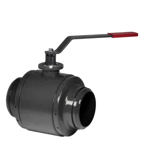 Кран шаровой стальной для теплоснабжения стандартнопроходной TAFLINE с рукояткой DN150 PN 40 под приварку