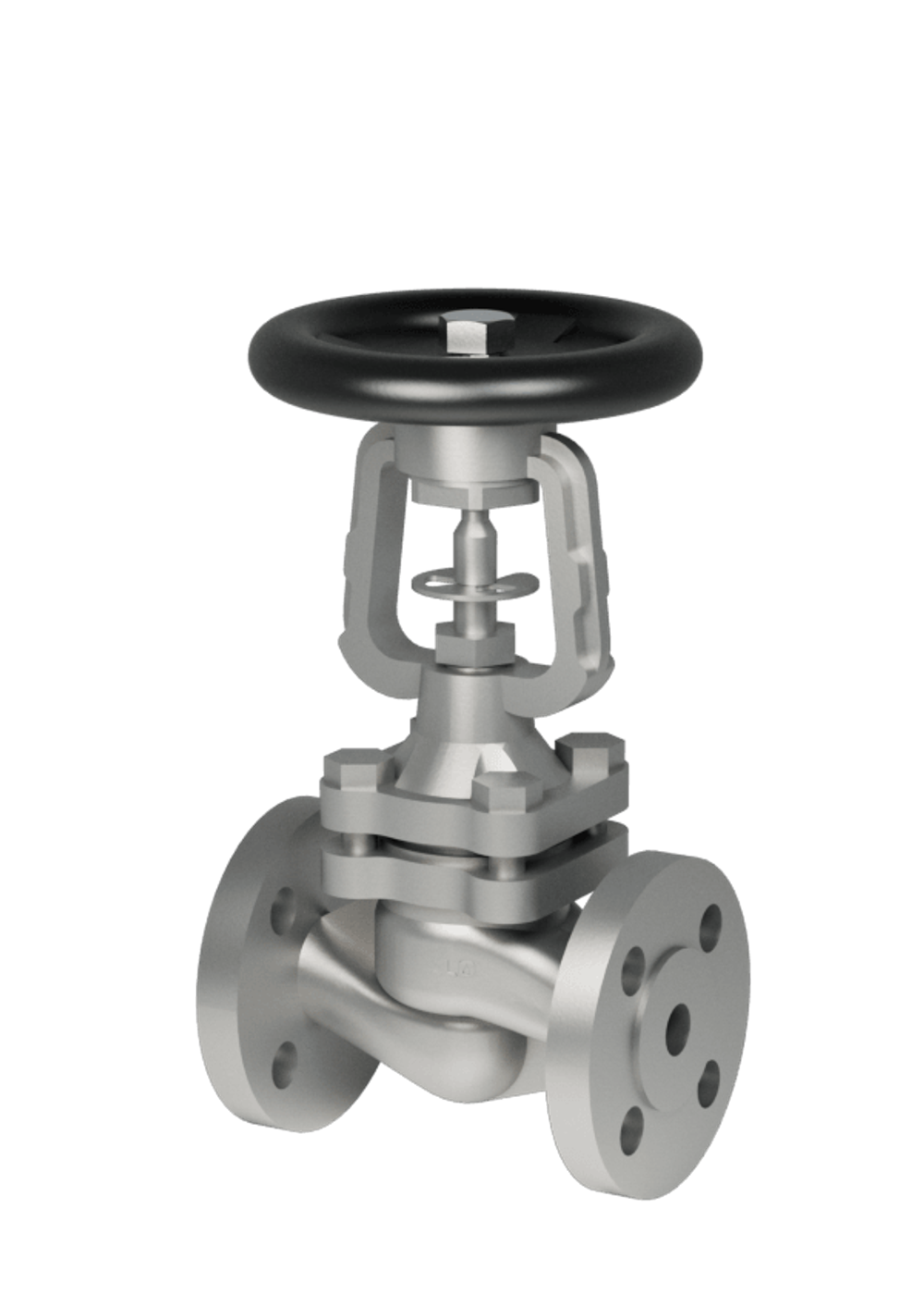 Фланцевый Сильфонный Шаровой клапан - Series TL41-B, 15~600 (1/2"~24"), 1.0~4.0 (класс 150~300)