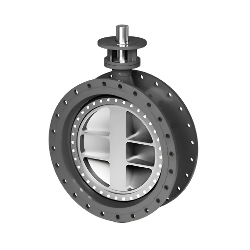 Тройной эксцентриковый фланцевый дисковый поворотный затвор TAFLINE, серия TL43