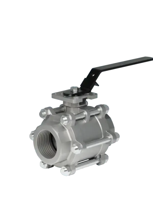 Кран шаровой из нержавеющей стали, литой TAFLINE Ду65 Ру64