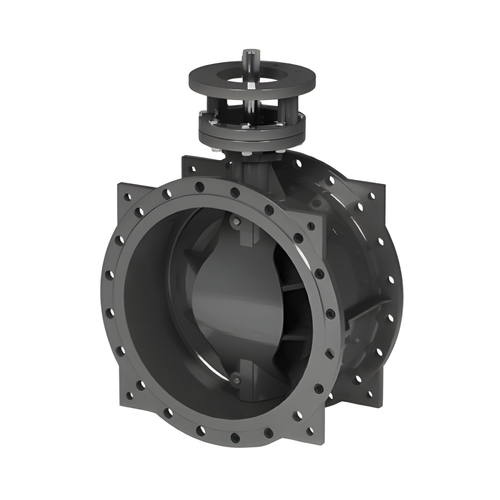 Двойной эксцентриковый фланцевый дисковый поворотный затвор TAFLINE, серия TL42