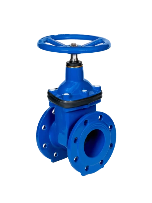 Задвижка чугунная с обрезиненным клином TL46-G TAFLINE со штурвалом, ДУ1000