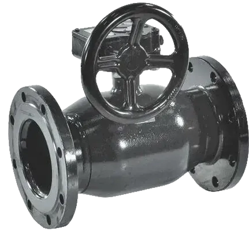 Кран шаровой стальной TAFLINE TL61 для теплоснабжения полнопроходной, фланцевый с редуктором DN 250 PN 25